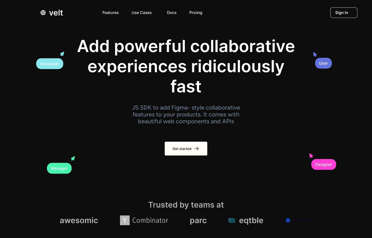 🎉 Day 27 of my 30-day consistency challenge! Today, I created a landing page. Velt offers a JavaScript SDK that enables developers to integrate collaborative features into their products, much like those available in Figma.
#landingpage #webdesign #uiuxdesign