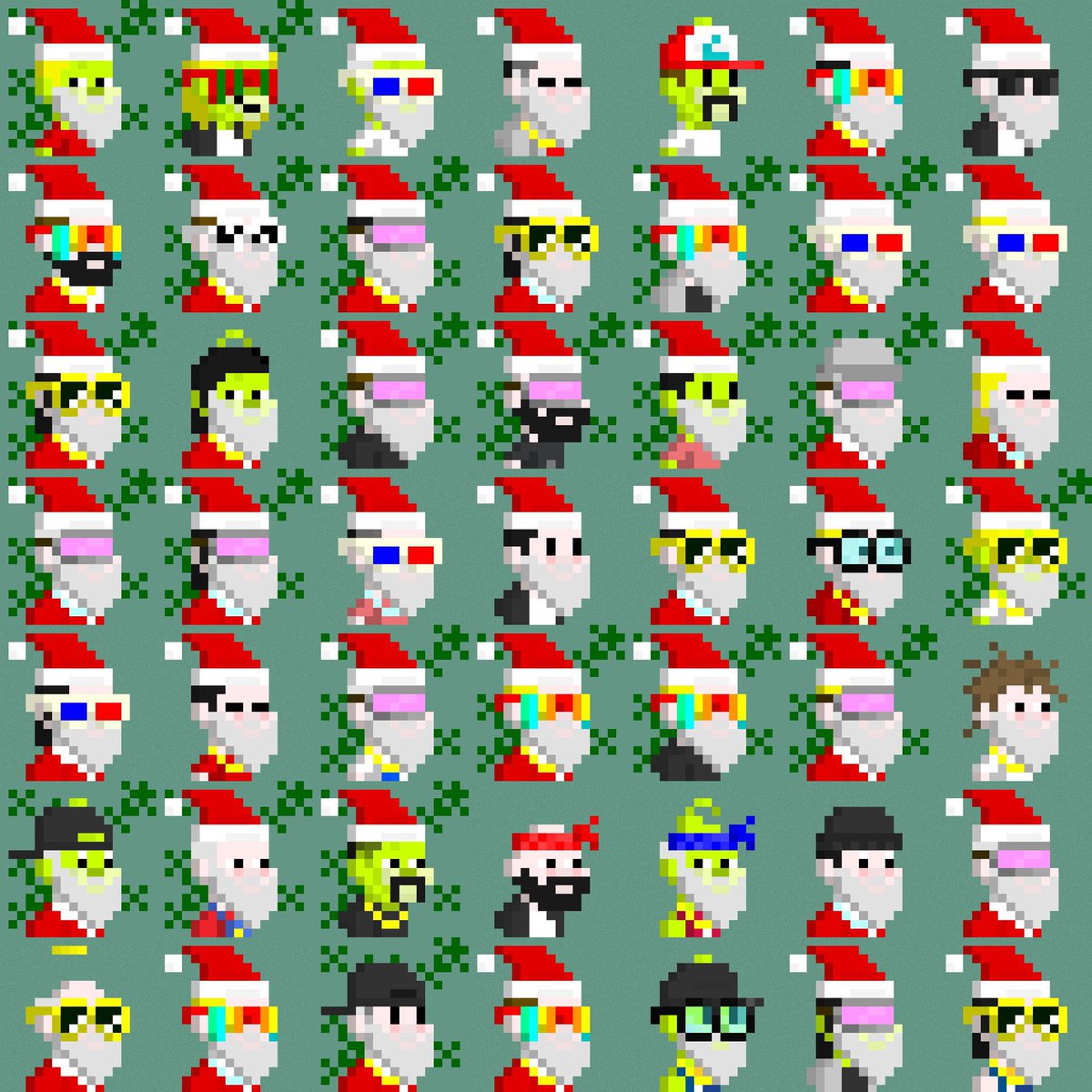 ten thousand presents, priced just right, .00069—a minting delight.

cookies airdropped mean re:gifts for free, surprises inside for you to see.

mint starts soon, so don’t hesitate, reveal on dec 26th—go celebrate!

proceeds buy nfts from friends, raffles for holders when the