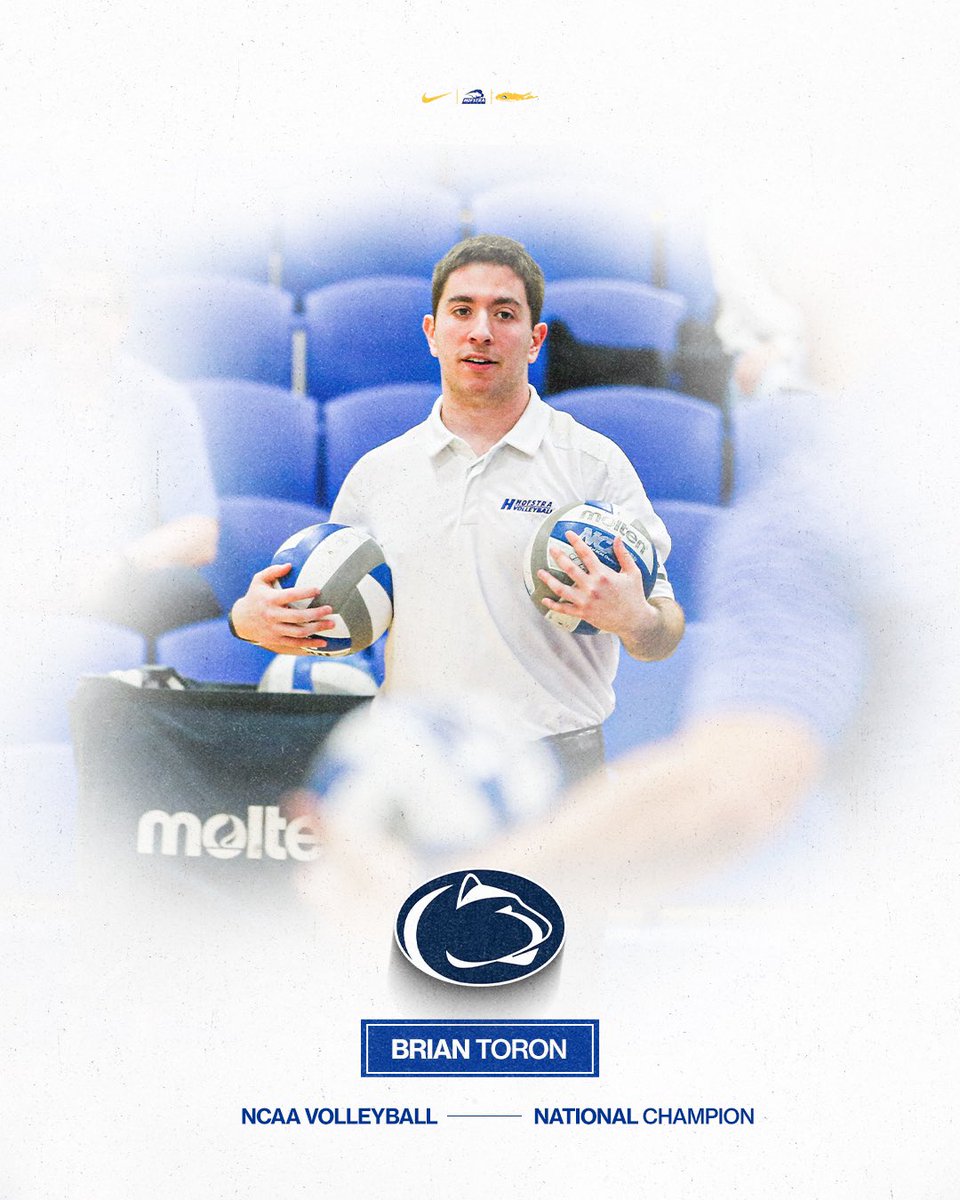 Hofstra Volleyball (@hofstravb) on Twitter photo Congratulations to former #Hofstra assistant coach <a href="/btoron/">Brian Toron</a> on winning the <a href="/NCAAVolleyball/">NCAA Women's Volleyball</a> National Title with <a href="/PennStateVBALL/">Penn State Womenโs Volleyball</a>! Always proud of our #HofstraFamily!
#PrideOfLI Congratulations to former #Hofstra assistant coach <a href="/btoron/">Brian Toron</a> on winning the <a href="/NCAAVolleyball/">NCAA Women's Volleyball</a> National Title with <a href="/PennStateVBALL/">Penn State Womenโs Volleyball</a>! Always proud of our #HofstraFamily!
#PrideOfLI