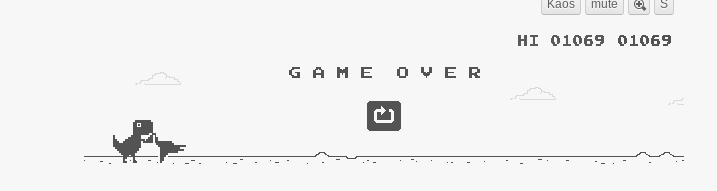 lloydcorgiton22's tweet image. AW Yeah, Thass HOW ISS DONE!!
#GoogleDino 1,069 record!
Work is done!