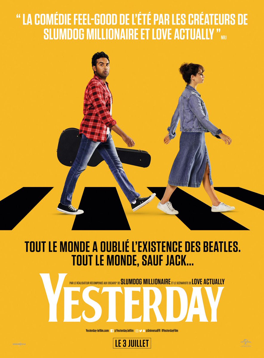 Vu Yesterday de Danny Boyle, comment avec un pitch si dingue en faire une comédie romantique moyenne...