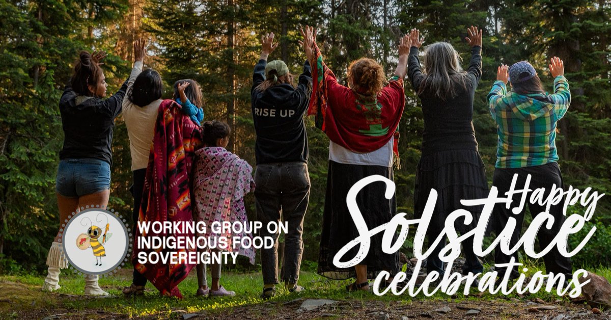 We remain committed to strengthening networks of Indigenous food sharing and caring for the land, people, plants, and animals that provide us with our sustenance.  Wishing you, your families and communities warmth and wellness as we make our way back towards the sun.
-WSC