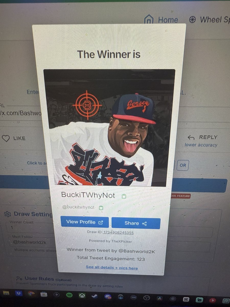 Bashworld2K's tweet photo. Congrats to the winner  of day 10 Bashmas giveaway well deserved @buckitwhynot about to dm you now you got your self a brand new webcam 

#Giveaway #bashmas #bashworld https://t.co/cxaQJsuiBt