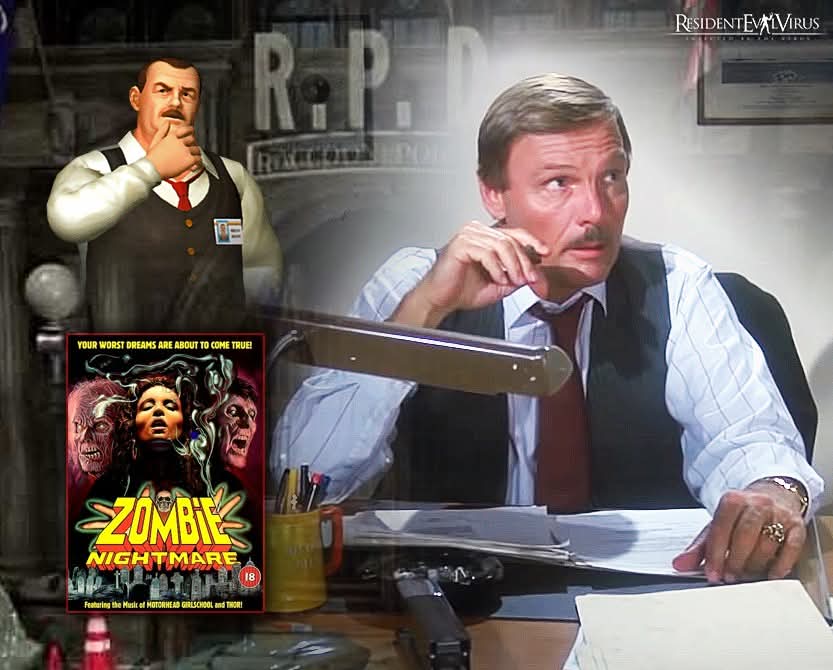 RE_Virus's tweet photo. Schon gewusst? Das Outfit von RPD-Polizeichef Brian Irons basiert auf Tom Churchman, ebenfalls Polizeichef im Film "Zombie Nightmare" (1987), gespielt von Adam West, bekannt als Batman aus der Serie von 1966.
#revfacts #residentevil https://t.co/Z0KIMEFIcV