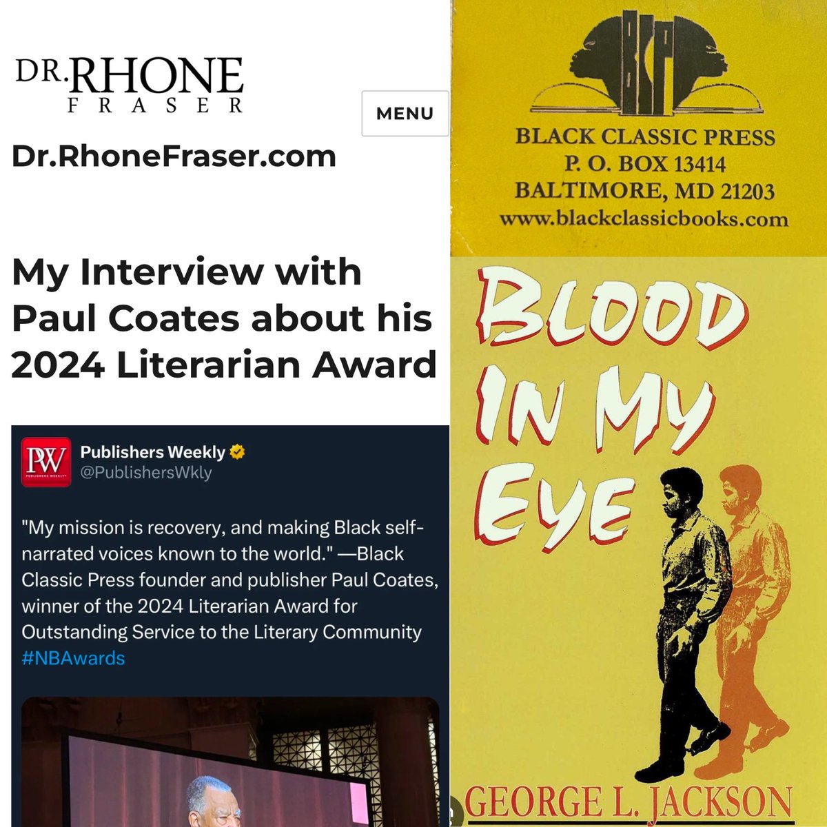 Rhone Fraser, Ph.D. tweet media