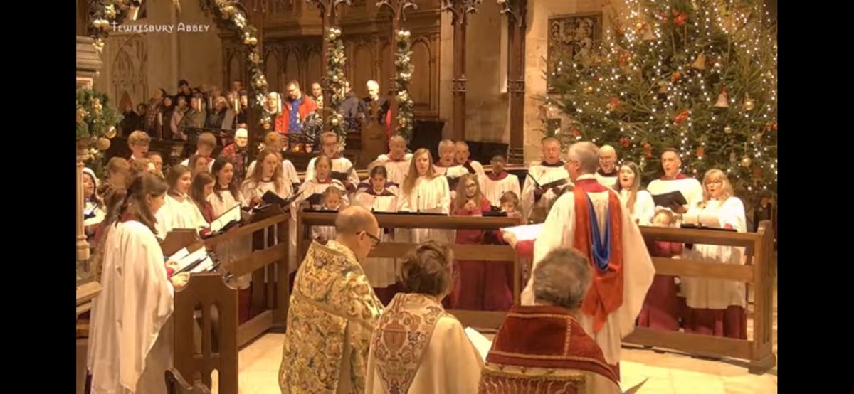 KatieEthers's tweet image. Grateful for the joy of Christmas Carol Services, especially those with the choir directly by my darling husband and my daughter singing a glorious first verse of Once in Royal… 

#GratitudeJournal #PhotoADay (well, 3 stills from the livestream!)

357/366