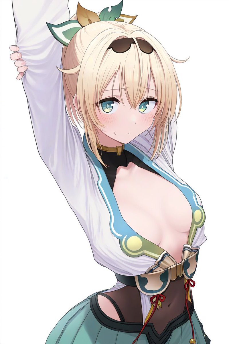 背伸びする風真いろは 