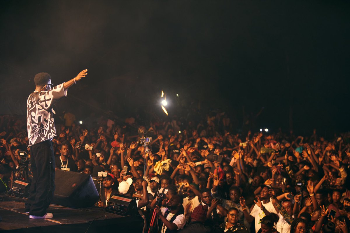 A massive THANK YOU 🙏🏾 to Western Region! To my incredible fans and all the amazing artistes who came through to support.. Together, we created an unforgettable experience!  Unmatched energy from 7PM all the way to 7AM. 💃🏾🕺🏾🔥 Enterprise Life #MadeInTaadiConcert - The Comeback,