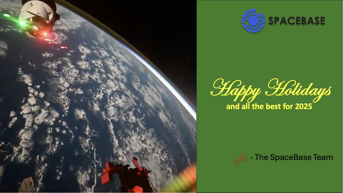 As we bid farewell to 2024, a heartfelt gratitude to everyone who supported us this year. From the Space for Planet Earth Challenge, to co-creating the Global Space Enablers Network. Here's to another year of innovation and collaboration in space!