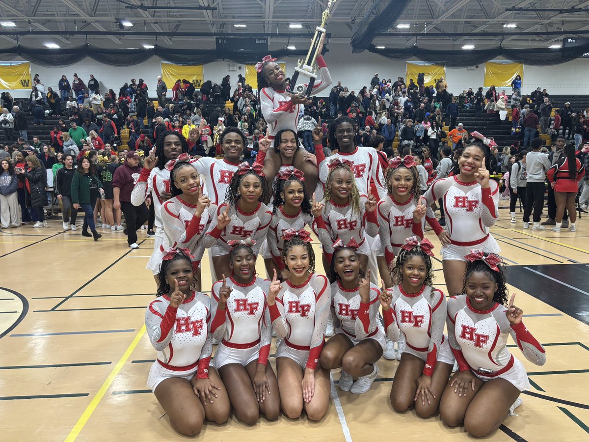 Congratulations JV &amp; Varsity Co-Ed
1st place @ Joliet West Invite 
Also Championship Qualifiers 🤩