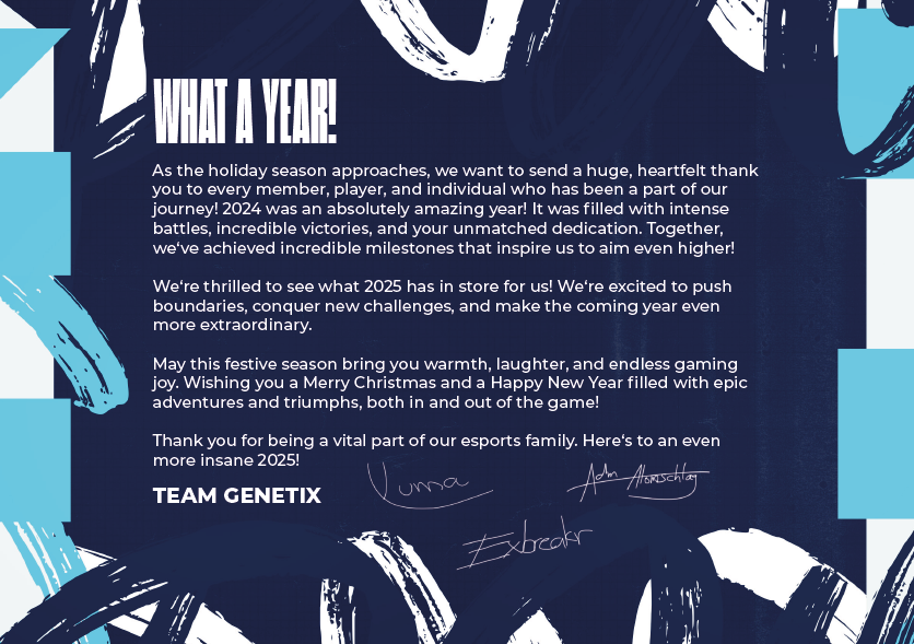 Team Genetix tweet media