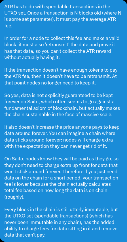 MukkingAbout's tweet photo. Specific questions are always a joy to try and answer. 

ATR is an understated revolution.

@SaitoOfficial https://t.co/okmluopw8t