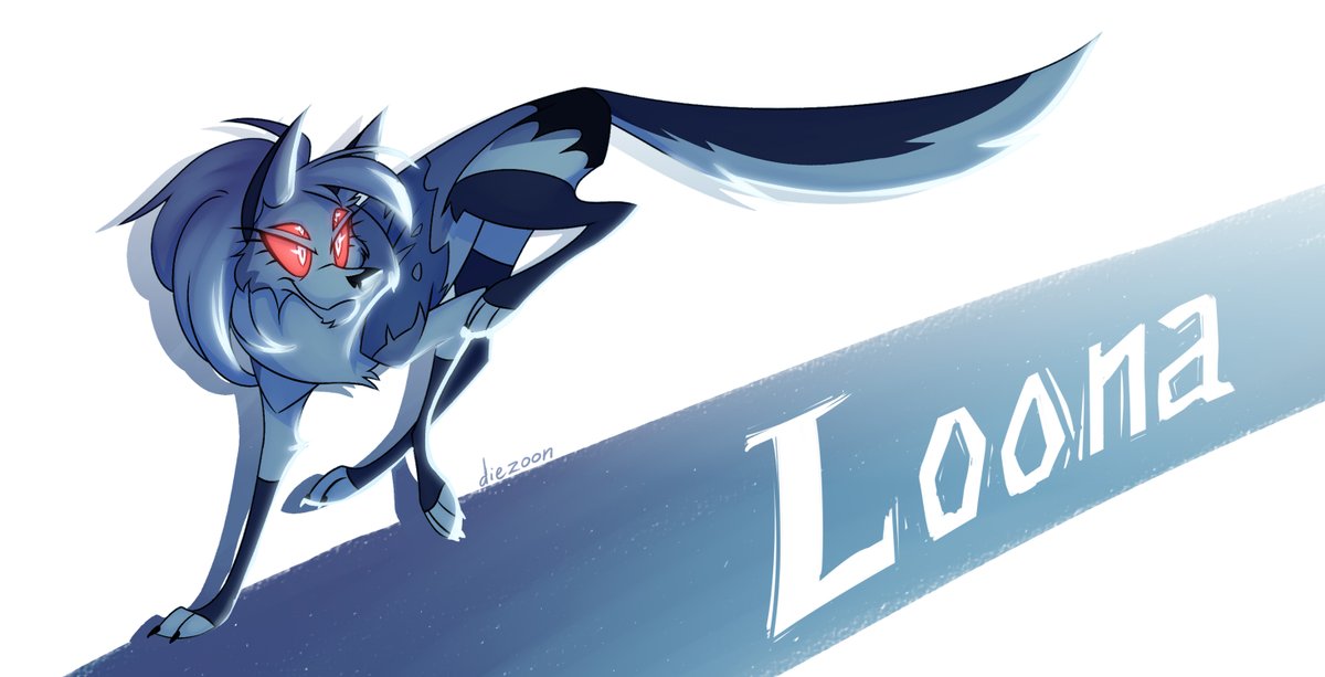 Made a tribute to Loona's epic new form

#HelluvaBoss #HelluvaBossLoona #Loona