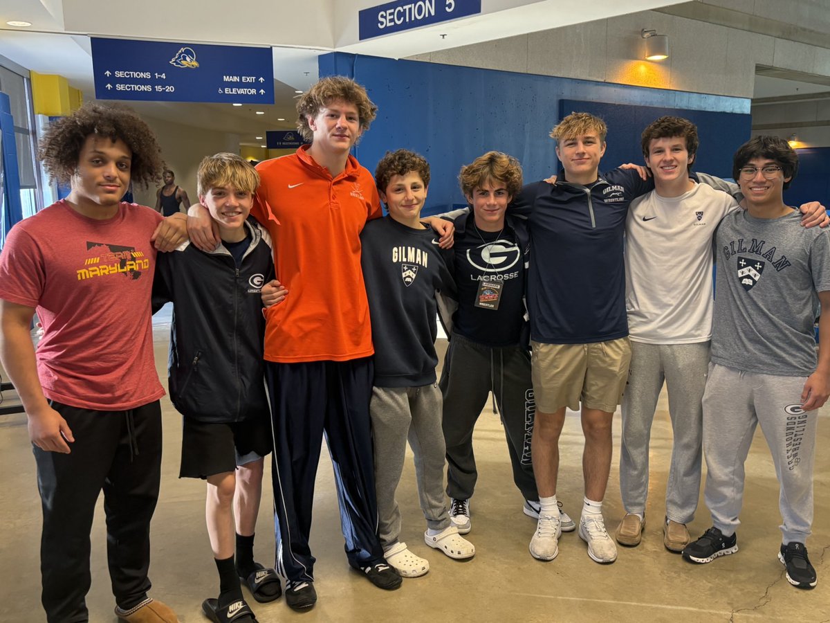 Gilman Wrestling is heading home from the Beast of the East. The team finished #24 out of 181 teams. Best finish out of Maryland teams. Sherlock took fourth at 175lbs
Congratulations 
Go Greyhounds!!