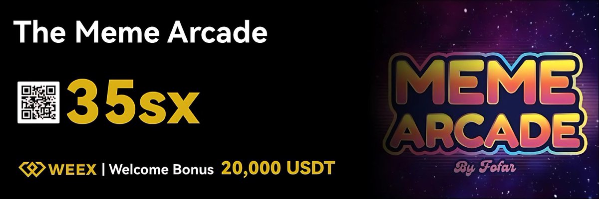 Congratulations to the winners of the WEEX Tournament! 🏆

Bacon prizes will be dropped shortly to your Meme Arcade accounts. 🥓

Cash prizes 💰 will be distributed tomorrow - please make sure your Twitter DMs are open. The official Meme Arcade Twitter account (this account) will