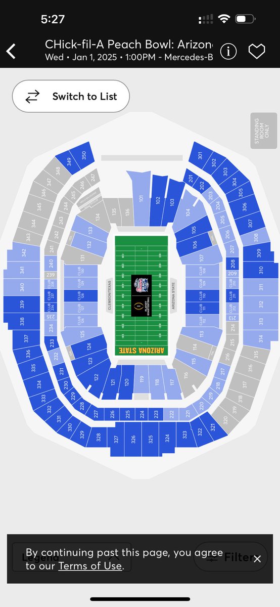 texaschic0205's tweet photo. I can not figure this out. Longhorn fans…or  @_delconte please help me understand. 
As season ticket holders, We opted in to all bowl games because we had no idea where we would be and because we wanted the option of tickets before the resale market so maybe we could make the trip yet the resale market is already selling tickets for $94-$125 each in sections adjacent to ours at Peach Bowl & we had to pay $300 each plus cc fees from Texas athletics. For 4 tickets we are in $1270 total. I can’t even list mine yet. “Not available for download yet” (grey sections) so not available to list for sale even though my card was charged today. “Tix available for download by Dec 29th” 
They are holding us hostage for up to a week! 
Family of 6, we have to pick and choose where we go. Holding out for Cotton and maybe another trip to ATL. So thought we were safe by opting in…”we can always sell if they go and we can’t go” 
Lost $200 on SEC championship tix already when sold those. And those exact tickets, were being listed on other sites, not by me, for much higher price and I could only sell through SEC exchange. I have no idea how they were doing that. 
Anyway…I guess next year we won’t opt in to any post season if that’s even an option. We will just roll the dice with resale. Would love to hear how anyone else is handling this. Yes I understand this is a champagne problem to have but we are just a family with kids who are hardcore fans. Taking them to multiple bowl games isn’t cheap! But sure would like to feel like we are getting any kind of break on ticket prices by opting in to buy from the Texas Athletic department and committing ear on. We certainly don’t feel that way right now. We are already shelling out as much as we can to just try and hang on to season seats for all of us in the upper deck at DKR. #Texasfootball #peachbowl #CFP2024 #hookem #TexasFight