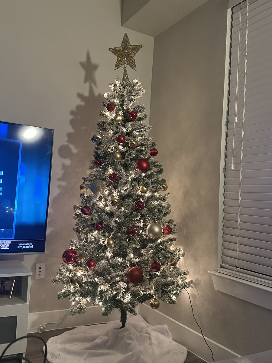 GuanDrip's tweet photo. @StakeUsa Just the usual. Lights, ornaments and star. 

GuanDrip19 https://t.co/R7KRSaoiWE