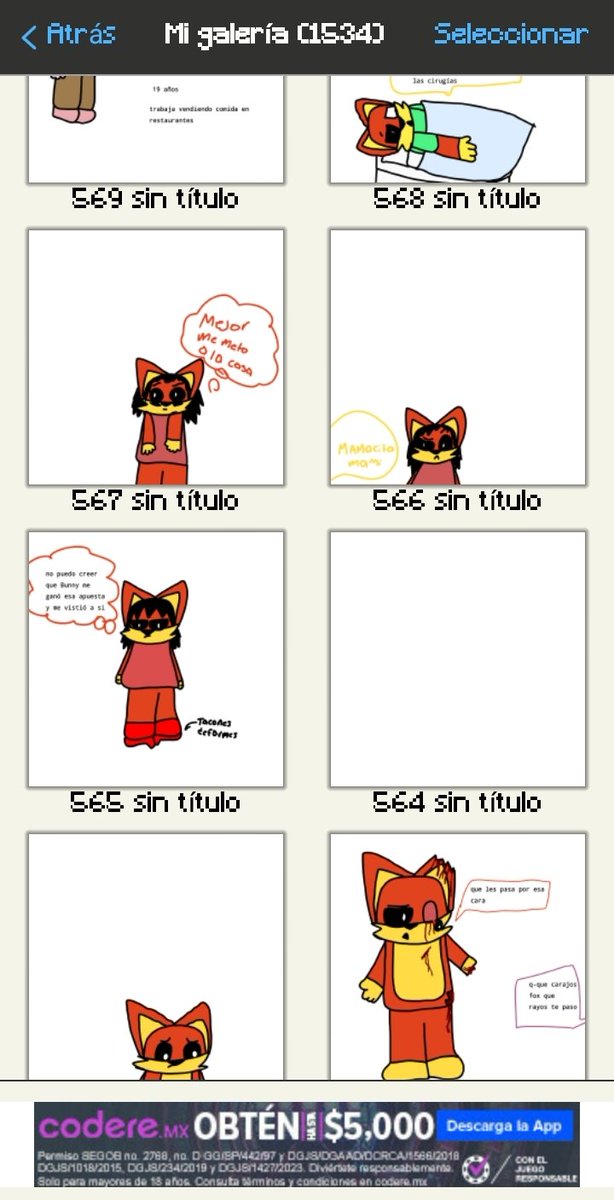 Fox23188's tweet photo. Revisando dibujos viejos me di cuenta que ya había dibujado a Fox pr#stituta jaja
#SmilingCrittersOC #OldFox https://t.co/hdNA1o2WK9