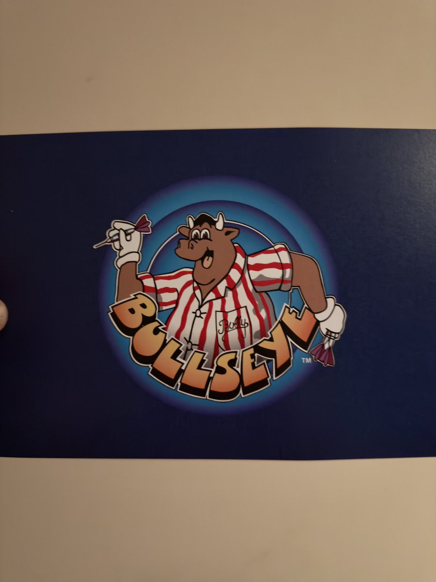 davejthorp's tweet image. Did walk away from #Bullseye with a little memento. My friend I took can talk the hind leg off a donkey and got chatting with production on the way out and they gave us this