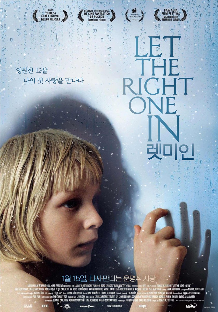 🔴 로맨틱 호러 마스터피스 <렛 미 인>, 10년 만의 재개봉 기념! 스페셜 메인 포스터 공개 🩸♥️ ✔️ 국내 2025년 1월 15일 메가박스 단독 개봉...
