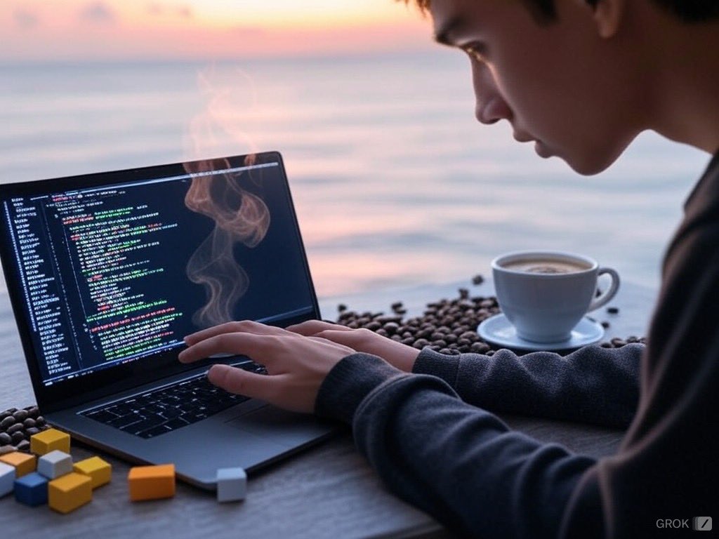 coffeencode3000's tweet image. Anyone coding during the holidays?