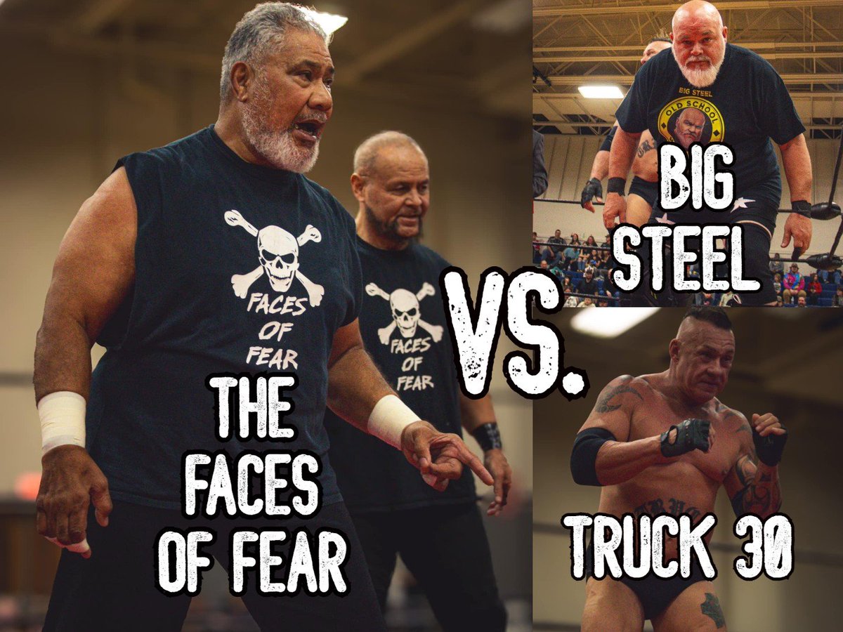 JAMMINMUSICMAN1's tweet photo. Start Your #SundayNight With Some #TagTeam Action Featuring The Legendary #FacesOfFear Vs. #BigSteel &amp; #Truck30 At #OSW Wrestling 🔥 Click To Watch : https://t.co/TpxV4nR4nN
#WrestlingCommunity #WWERaw #AEWDynamite #NWAPowerrr #WrestleKingdom #NJPW https://t.co/vq8o9ZiepQ