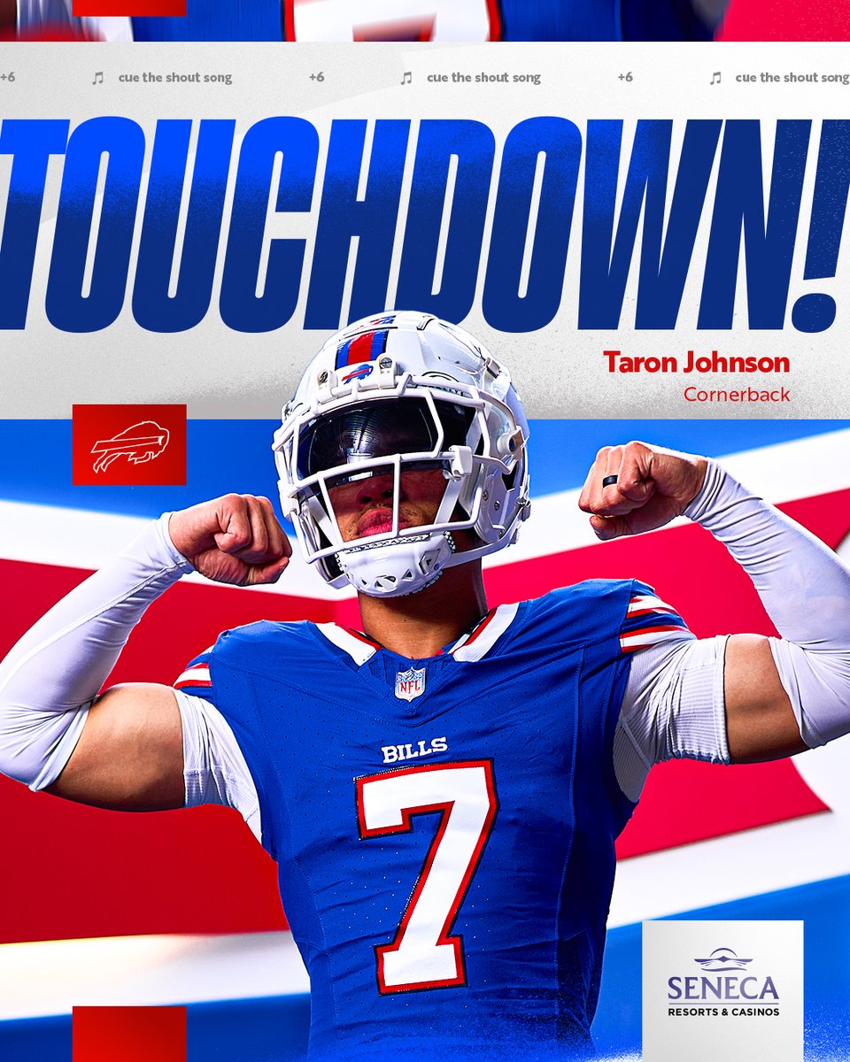 BuffaloBills's tweet photo. TOUCHDOWN, TARON!!!!!! https://t.co/UZrkPSTXcD