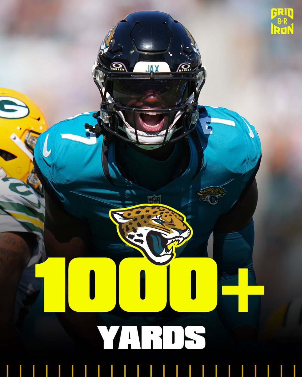 Brian Thomas Jr. is the first WR from the 2024 class to hit 1K 👀