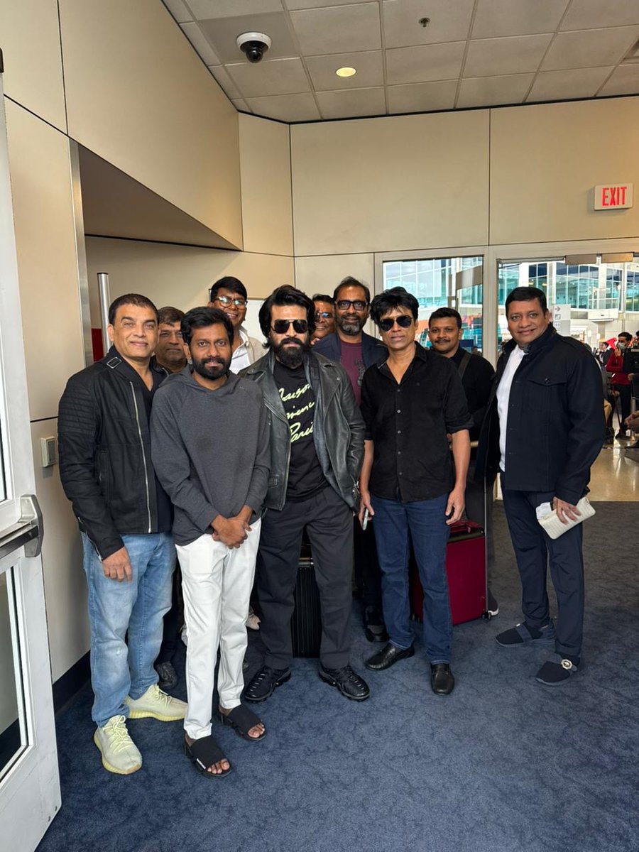 SRKofficial67's tweet image. After successful #Dallasevent team #Gamechanger departed to india
#Ramcharan #shankar #Dilraju
