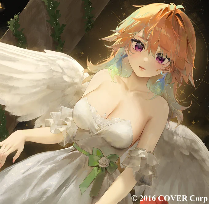 christmas angel~commission for Kiara!! tysm for the opportunity!Happy holidays!  