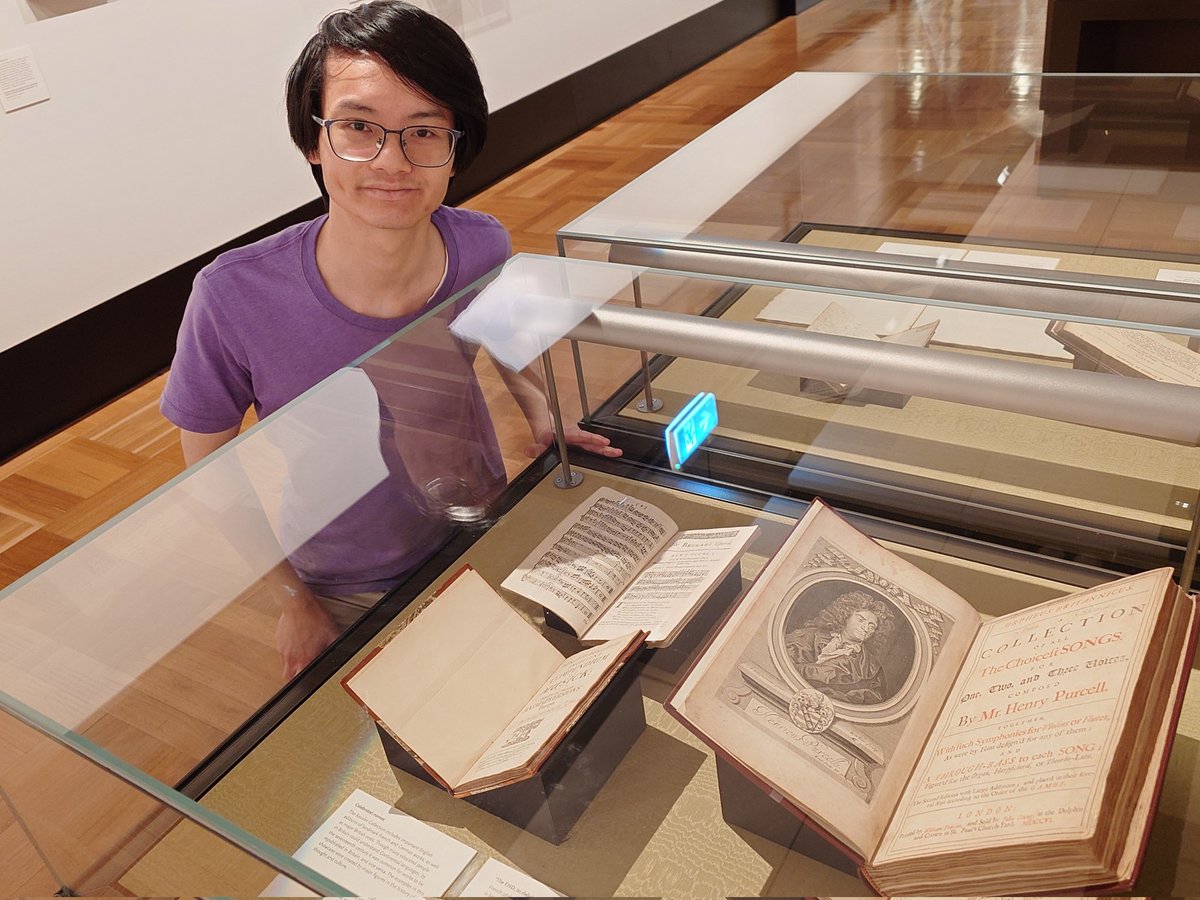 Michael Fong (@fkhmichael) on Twitter photo Pleasantly surprised to see published scores of John Gay's the Beggar's Opera and Henry Purcell's Orpheus Britannicus on display at <a href="/nlagovau/">National Library of Australia</a>. This exhibition, titled "The Excellencies of Musick", showcased some of the most important items from Jamie & Michael Kassler Collection. Pleasantly surprised to see published scores of John Gay's the Beggar's Opera and Henry Purcell's Orpheus Britannicus on display at <a href="/nlagovau/">National Library of Australia</a>. This exhibition, titled "The Excellencies of Musick", showcased some of the most important items from Jamie & Michael Kassler Collection.
