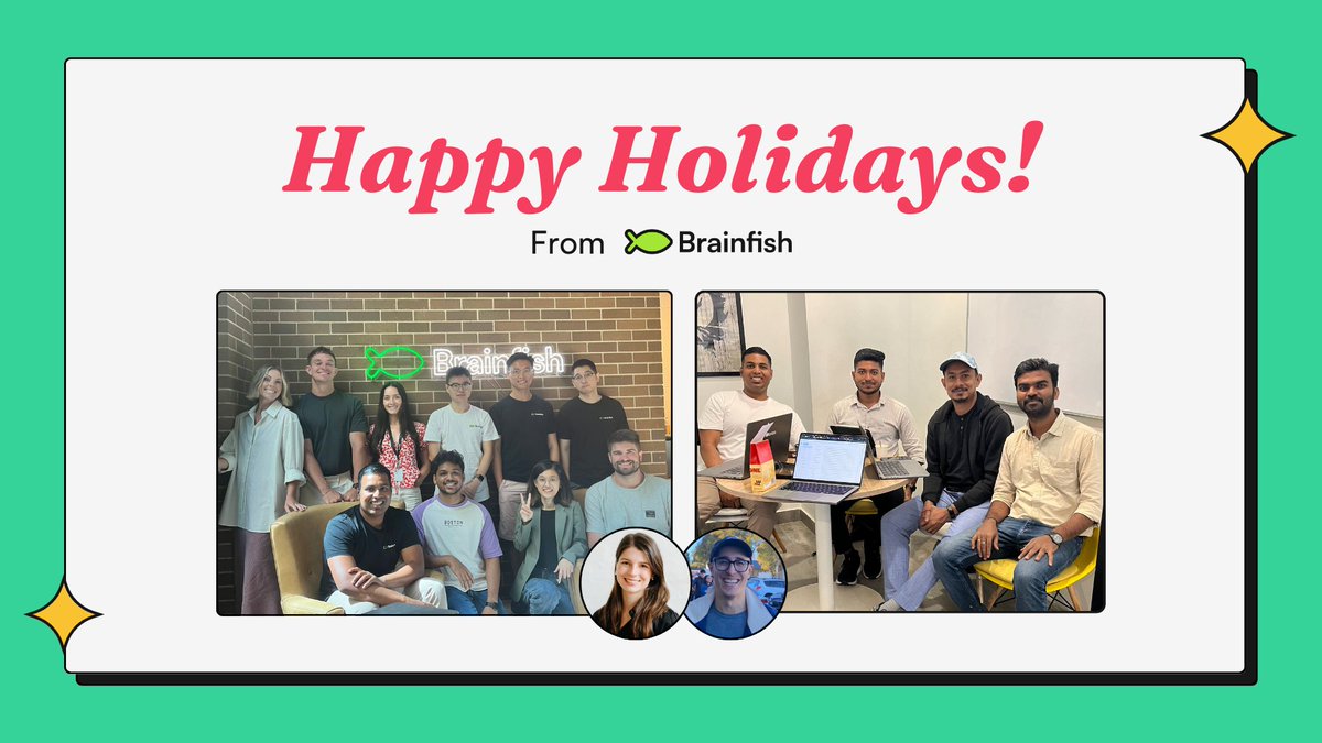 🎄✨ Happy Holidays from the Brainfish Team! ✨🎄

Whether you’re out in the sun, unboxing gadgets, or just enjoying some well-earned downtime, we hope you have a wonderful holiday season!