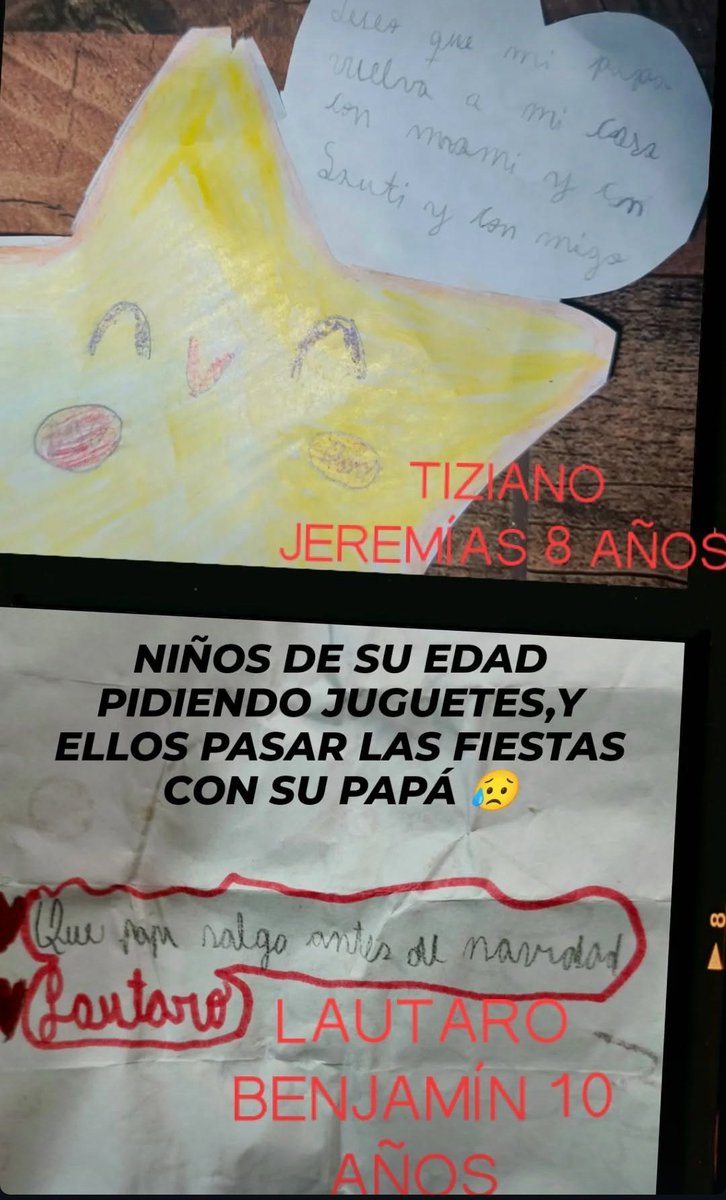 Ojalá Papá Noel haya recibido las cartas... Para que tengamos una Navidad con menos injusticias en una tierra sin mal...