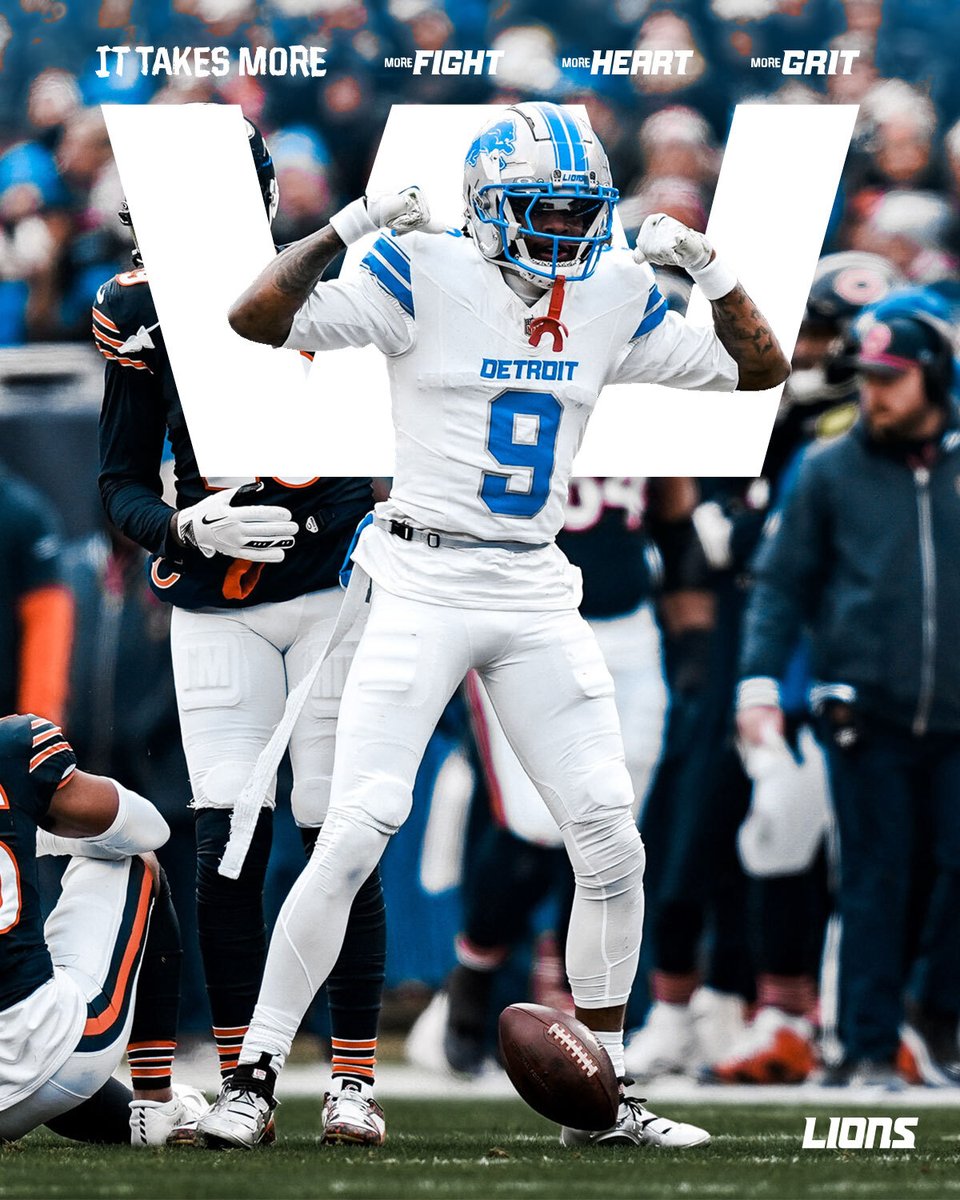 Lions's tweet photo. Windy City win https://t.co/E8VyPUWaJD