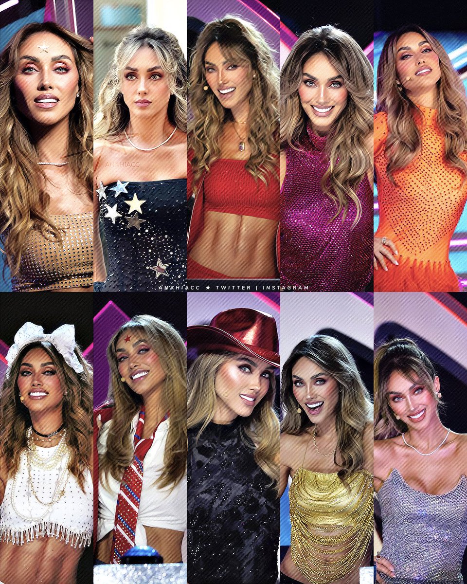 Llegó la gran final de #QuiénEsLaMáscara y <a href="/Anahi/">Anahi</a> pasó asi de guapísima ❤️‍🔥✨