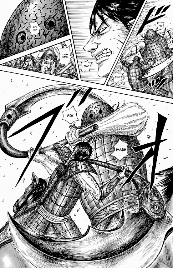 UltraAU_'s tweet photo. #kingdom821 Yoko Yoko on demon time however NEVER underestimate Shin 😤 https://t.co/p4TlXLeWhy