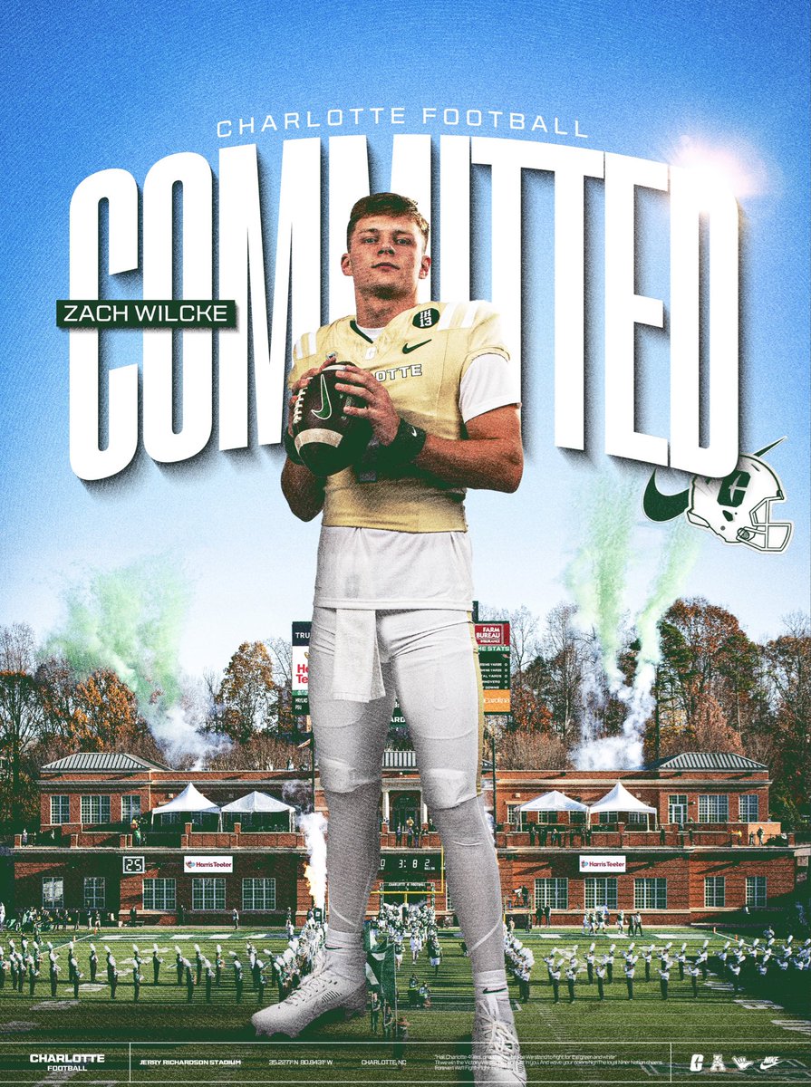 Blessed! Let's work <a href="/CharlotteFTBL/">Charlotte Football</a> ⛏️