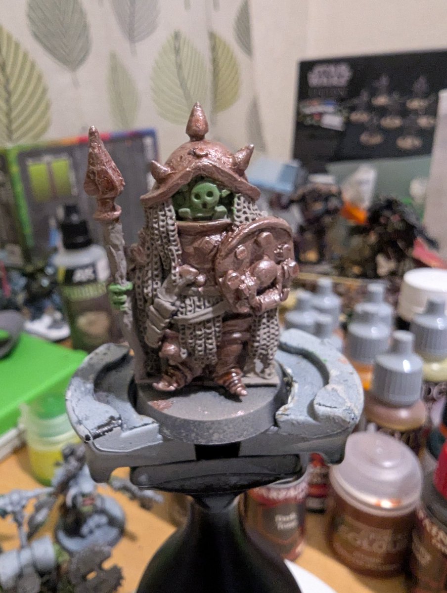 Started painting this little Goblin from <a href="/RossySculpts/">Rossy Does Drawings-Commissions Open</a>