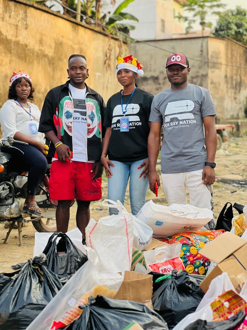 donraynation's tweet photo. Donray nation visite to Trinity foundation 
Spreading the Christmas love 
To every orphan, know this: your story isn't defined by your circumstances, but by your strength. You're capable, loved &amp; strong. Keep dreaming, growing &amp; shining. The world needs your light! https://t.co/YGqCNeBsG4