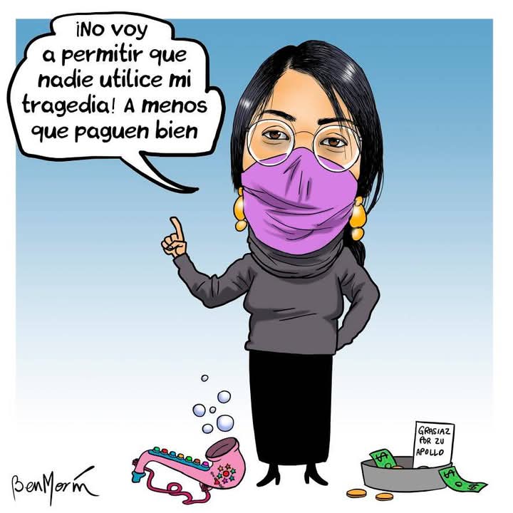La víctima se volvió agresora. Vendió su "tele-tragedia", de modo que ya tiene su justicia.

Ahora, es una voraz política más, cuya habre de dinero, no cesa. <a href="/tsjoaxaca/">@TSJOaxaca</a> <a href="/Mx_Diputados/">H. Cámara de Diputados</a> <a href="/jesusromerooax/">Jesús Romero (El Mero Mero)</a> <a href="/CNDH/">CNDH en México</a> <a href="/GobiernoMX/">Gobierno de México</a> <a href="/GobOax/">Gobierno de Oaxaca</a> @inmujeres