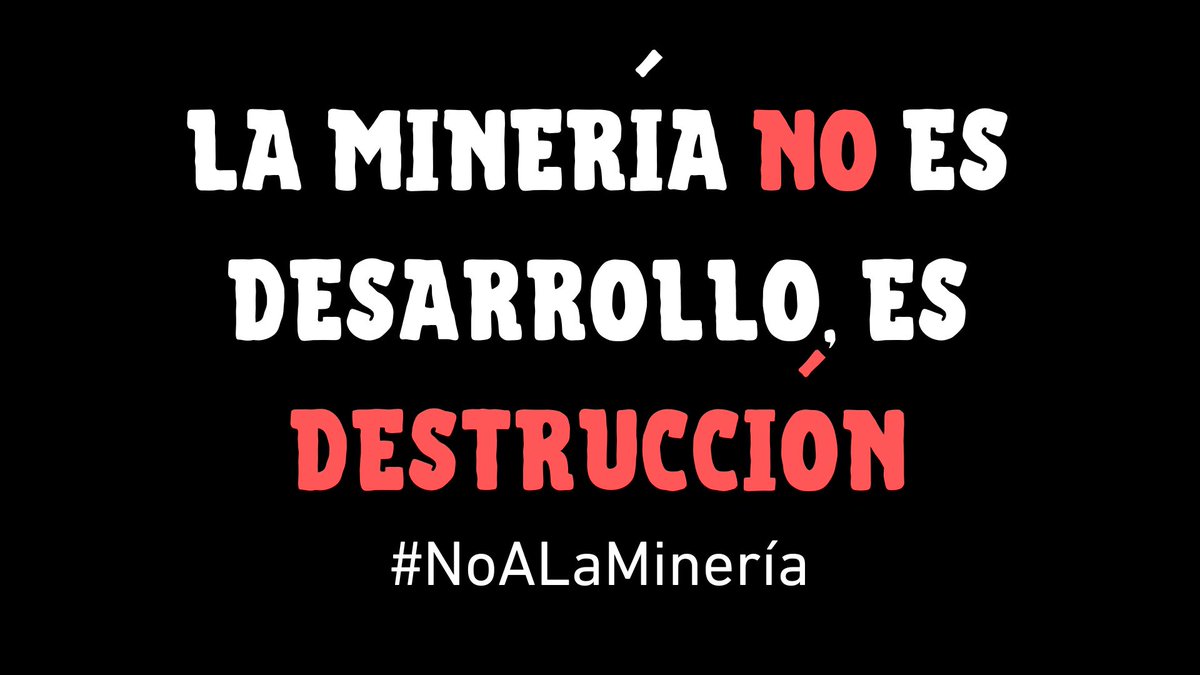 🚧 La salud del río Lempa y nuestro cuerpos de agua es fundamental para la capital y nuestros cultivos. No podemos permitir que la minería amenace nuestra fuente de vida. #NoALaMineriaSiALaVida 📢📢📢