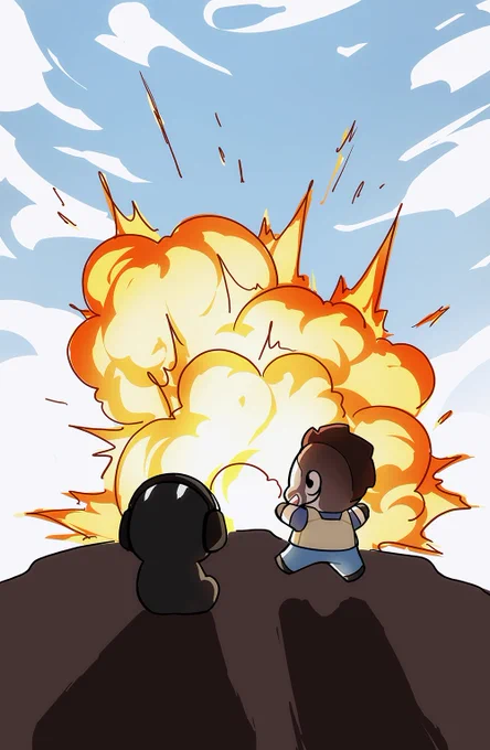 cool guys don't look at explosions 