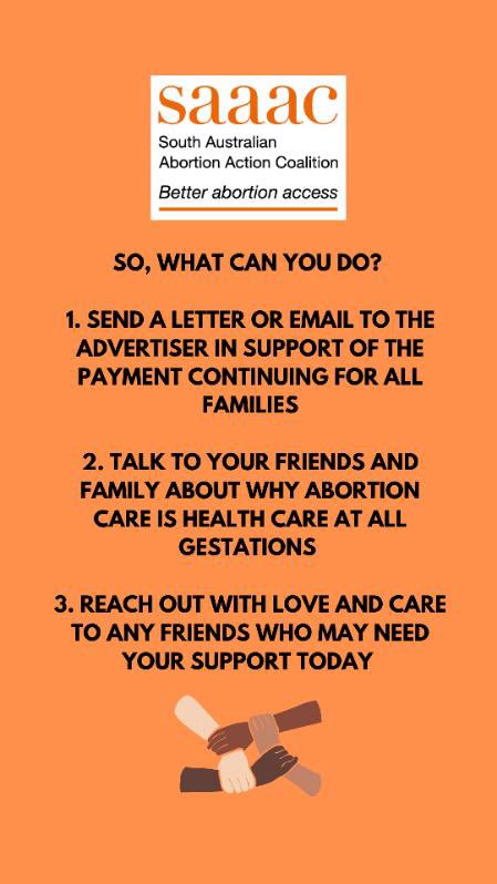 SA Abortion Action Coalition 🧡 tweet media