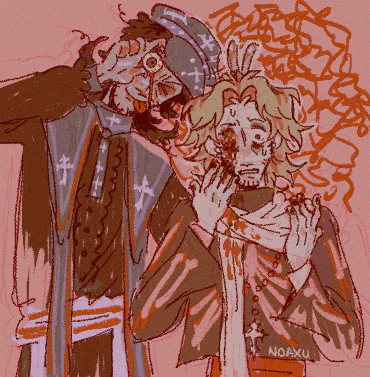 nekomanxiy's tweet photo. merry yaoimas !! :^b (swap au belongs to @Sadistspaint) #811game https://t.co/FHp8cDLhxx