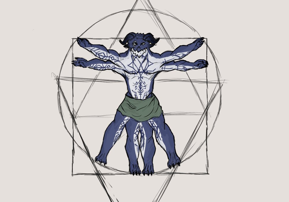 Hatter_like's tweet photo. So, you know what the Vitruvian Man is, right? It inspired me to bring something like that to life.
Funny

#Sketch https://t.co/ZUPFwi8YyS