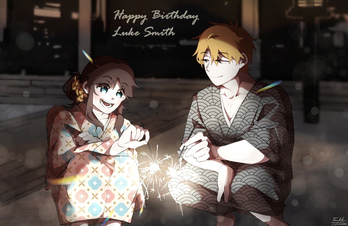 ♡ルーク♡ お誕生日おめでとう、ルーク先輩。!! Wanna make Tina & Luke's dream