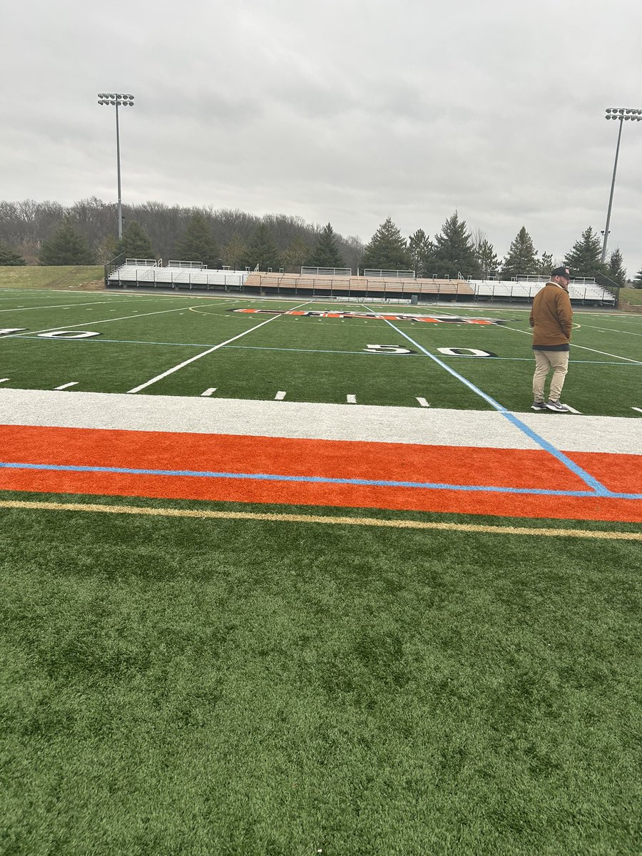 Had a great visit at <a href="/OhioNorthernFB/">Ohio Northern Football</a> last thursday! Amazing campus! Thank you for having me! <a href="/Coach_Fries/">Andy Fries ❄️</a>