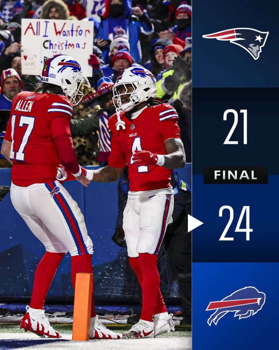 The Bills come out on top💪 #BillsMafia