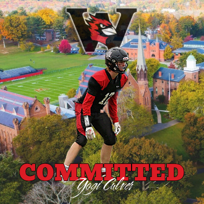 YogiCulver's tweet photo. I am extremely excited and grateful to announce my commitment to continue my athletic and academic career with @Wes_Football. I want to thank all of my coaches, teammates, and friends who have helped me get here. As well as a special thank you to my family who made this all possible. Lastly, a thank you to @CoachDiCenzo, @CoachSheeks, and the rest of the coaching staff at Wesleyan for giving me this amazing opportunity. @AABoysAthletics