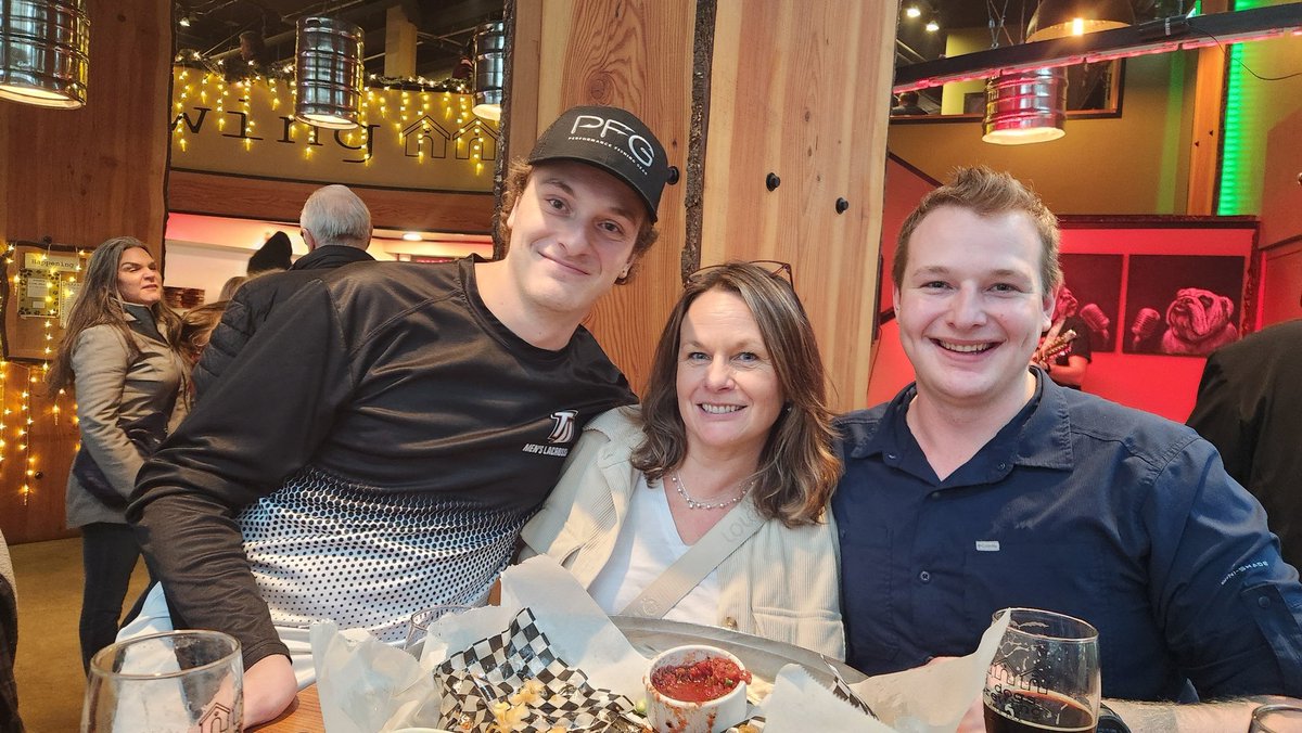 The Drennan boys are home...